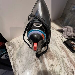 Black & Decker Iron with Black and Red Accents